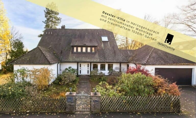 Zeitzeuge fränkischer Industriegeschichte - Anwesen aus der Dassler-Zeit