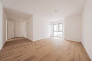 Angenehm hell und klar geschnitten – die Master-Suite schafft Raum für Schlafen, persönlichen Rückzug und Ankleide